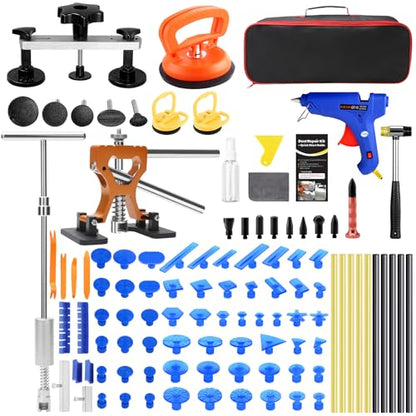 VEXTRO Paintless Dent Repair Kit, Car Dent Puller Kit for Auto Door Dents - size: PDR Kit-1