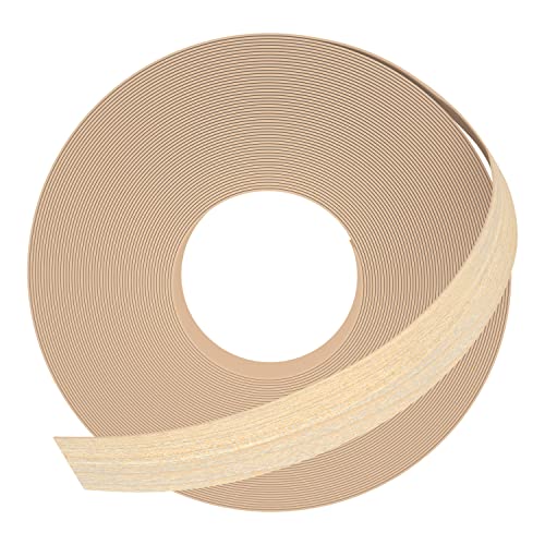 GSCIT Club Maple Edge Banding, 1/2 inch x 50ft roll of Veneer Edge Banding Preglued Flexible, Real Wood Tape Banding - color: Maple, size: 1/2"x 50ft