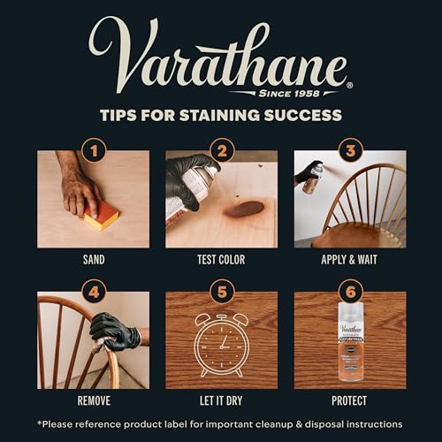 Varathane Premium Fast Dry Jet Black Wood Stain Spray - color: Jet Black, size: 10.25 Ounce (Pack of 1)