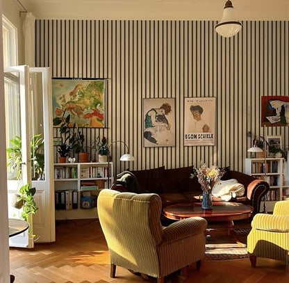 myforHD Wallpaper Peel and Stick Wood Grating Stripe Self-Adhesive Wallpaper Faux Wood Contact Paper Wood Slats Self Adhesive Wall Paper PVC Vinyl Film Removable Waterproof 17.3" x 118" - color: Wood F, size: 17.3" x 118.1"