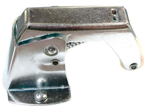 Prime-Line K 5051 1-3/4 In. Zinc-Plated Steel Construction Screen Door Spring-Loaded Catch with No-Mar Rollers (Single Pack)