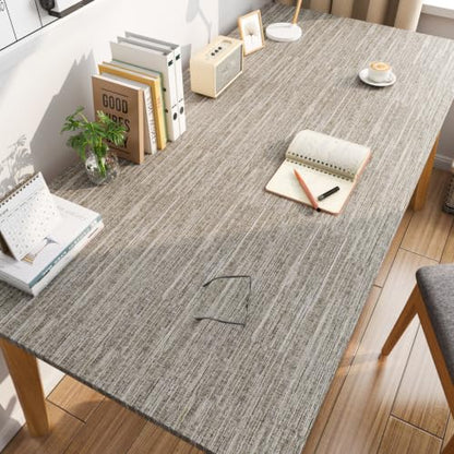 LACHEERY Taupe Grasscloth Wallpaper Textured Peel and Stick Fabric Wallpaper Textured Contact Paper for Cabinets and Drawers Waterproof Removable Grass Cloth Faux Linen Wall Paper for Walls 15.8"x80" - size: 15.8" x 80"