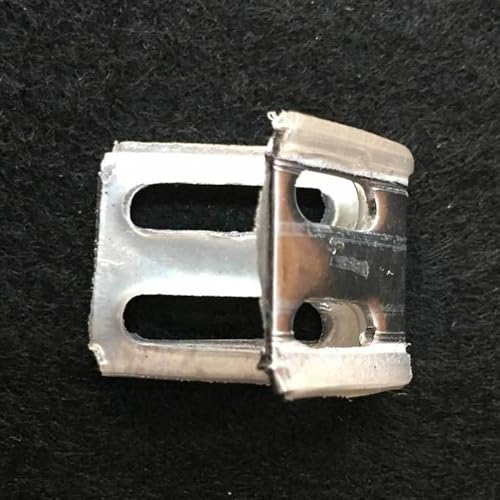 100PCS Couch Spring Clips, Sofa Spring Repair Kit, Upholstery Spring Clips, Metal Universal Sofa Zigzag Attachment Parts