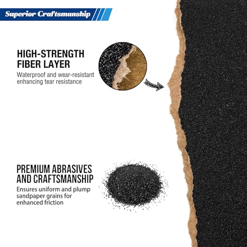 10-Sheets 80 Grit Sandpaper, 9 x 11 Inch Wet Dry Sand Paper Assortment Pack, Silicon Carbide Abrasive Sanding Sheets for Automotive Car Paint Metal Wood Furniture Crafts Polishing - size: 9x11 inch, style: 80Grit 10 Pcs