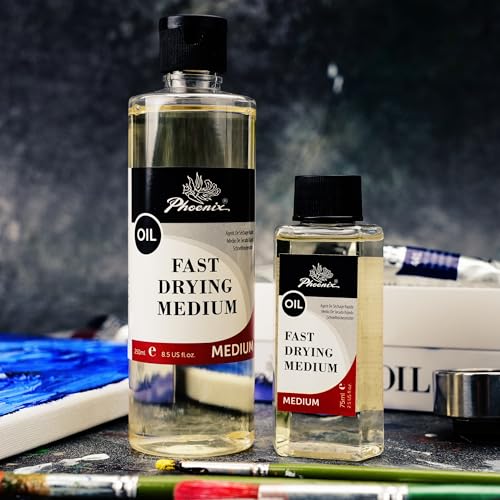 PHOENIX Fast Drying Oil Medium - 2.5 Fl oz. / 75ml Bottle - style: Fast Drying Medium 2.5 Fl Oz.