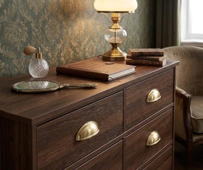 10 Pack 5" Drawer Pulls Champagne Bronze Cabinet Cup Pulls Kitchen Hardware Cabinet Handles Drawer Handles Knobs 5 inch Hole Center - color: Champagne Bronze, size: 5"(128mm) Hole Center
