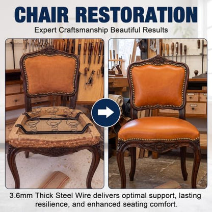 21 Inch Upholstery Chair Springs 2 Pack Heavy Duty Seat Spring Replacement