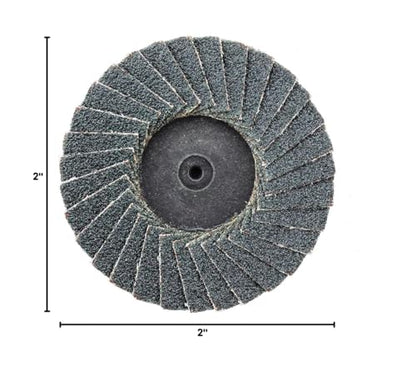 BHA 2" Zirconia Quick Change Mini Flap Discs, 60 Grit - 10 Pack