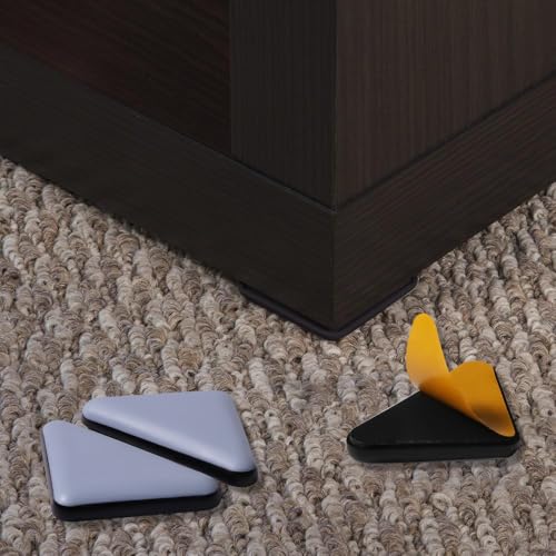 Furniture Sliders Pad, Triangle Appliance Slider for Kitchen Counter, Self Adhesive(8, 35mm, 1-3/8 in) - size: triangle35mm