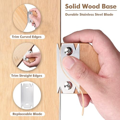 Premium Wooden Edge Banding Trimmer With 3 Replacement Blades