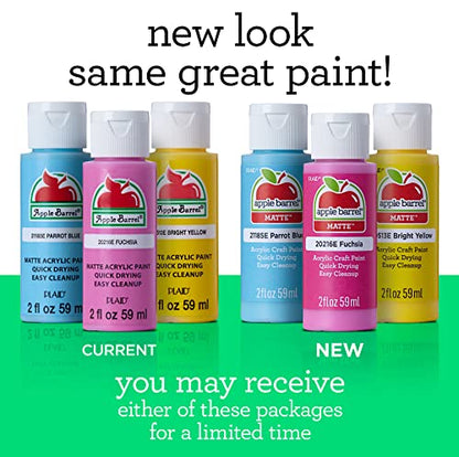 Apple Barrel Acrylic Paint, English Ivy (Pack of 3) 2 oz, 20756EA- (Pack of 3) - color: English Ivy, size: 2 Fl Oz (Pack of 3)