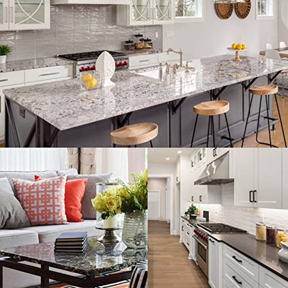 Clear Wall Protector Self Adhesive Kitchen Backsplash Protector - size: 17.7"W x 393"L