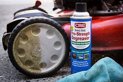 CRC 05482 Heavy Duty Pro-Strength Degreaser, All-Purpose Water-Based Degreaser, Odorless, Safe on Paint and Plastic, 15oz, [1 Pack] - size: 15 Fl Oz (Pack of 1)