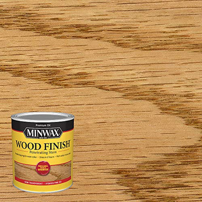 Minwax Wood Finish, Ipswich Pine, 1 Quart - color: Ipswich Pine, size: 0.25 Gallon