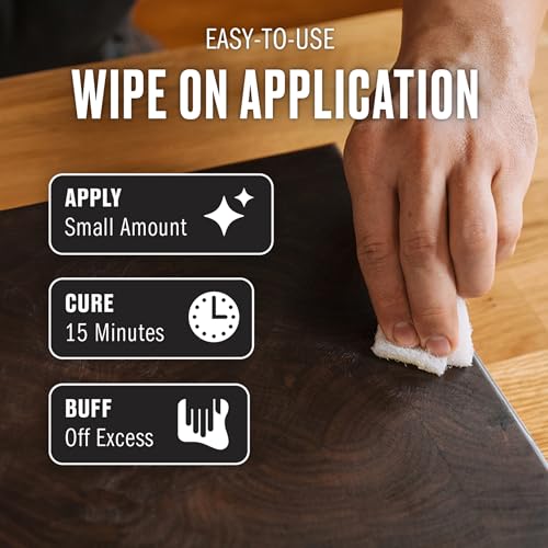 Walrus Oil - Wood Wax, 14 oz Jar, FDA Food-Contact Safe, Cutting Board Wax and Board Cream