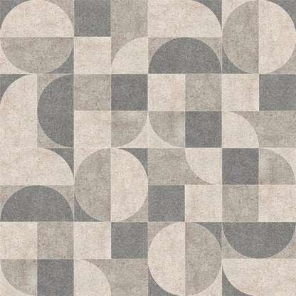 Chunlei Peel and Stick Wallpaper, Grey Beige Mid-Century Geometric Pattern, 236in x 17.7in, Waterproof Vinyl, Removable Reusable, Eco-Friendly, for Bedroom Living Room Rental Apartment - color: Beige04, size: 17.7" x 236.2"