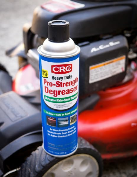 CRC 05482 Heavy Duty Pro-Strength Degreaser, All-Purpose Water-Based Degreaser, Odorless, Safe on Paint and Plastic, 15oz, [1 Pack] - size: 15 Fl Oz (Pack of 1)