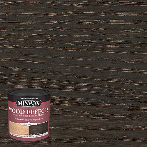 Minwax 404140000 Wood Effects, Charred Black - color: Charred Black