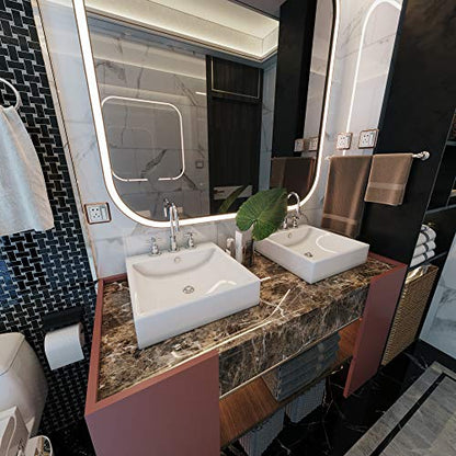 Burgeliy Peel and Stick Waterproof Wallpaper15.8×196in Vinyl Wrap Protector Auto Modification Tint Film Dark Brown Marble Shiny Granite for Kitchen Countertops Table Desk Furniture Self Adhesive Film - size: 15.8"W x 80"L