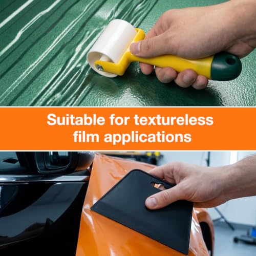 16PCS Wallpaper Smoothing Tool Kit, Car Window Tint Kit with Sponge Seam Roller, Vinyl Squeegee & Cutting Tool, Complete Auto Glass Protective Film Wrapping Installation Set