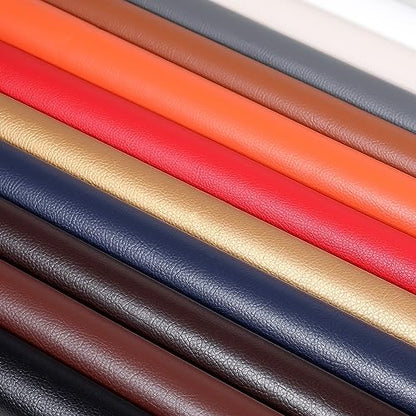 Marine Vinyl Upholstery Faux Leather Fabric, 2 YDS Chocolate Brown - color: Chocolate Brown, size: 2 Yards 55" x 72" (Pre-cut)