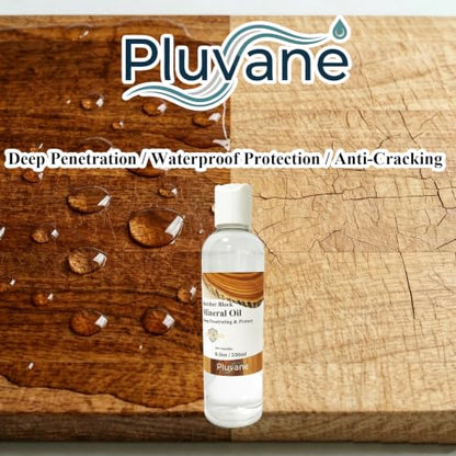 Food Grade Mineral Oil 8.5oz – Wood Conditioner for Cutting Boards