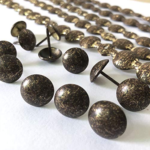5Meters Upholstery Tacks Strips/Decorative Nail Trims(16mm Antique Brown) - color: 16mm Antique
