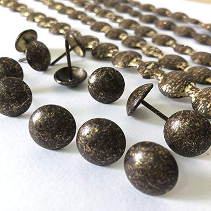 10Meters Upholstery Tacks Strips/Nailhead Trims(L:16mm Antique) - color: Antique, size: 16mm