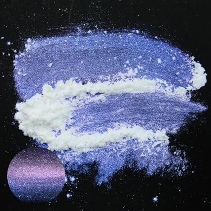 Matio Chameleon Mica Powder,1.06oz/30g Northern Lights White Chrome Powder - color: W-Northern Lights