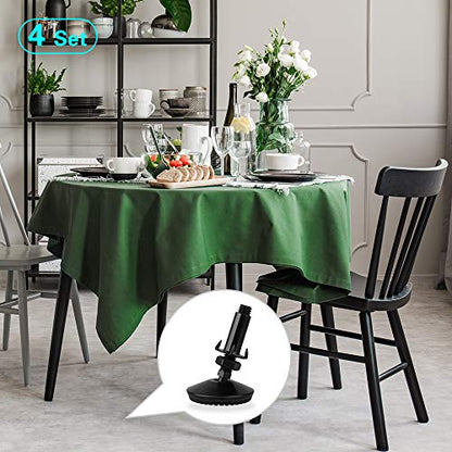 M10 Swivel Adjustable Leveling Feet, 4 Set Furniture Leveling Feet - style: Black Swivel Leg Levelers