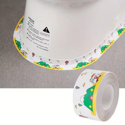 1Pc 1.5m Toilet Waterproof Strip Protect Your Kitchen & Bathroom from Moisture,Model F - color: F