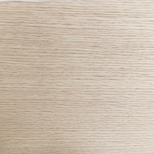Red Oak Wood Veneer Sheet,Quarter Cut,8.5''x 98'',Iron On Stick Veneer Roll Without Paper,Pre-glued Hot Melt Self Adhesive Tape for Cabinet Furniture Plywood Laminate Speaker Renovation - color: Quarter cut