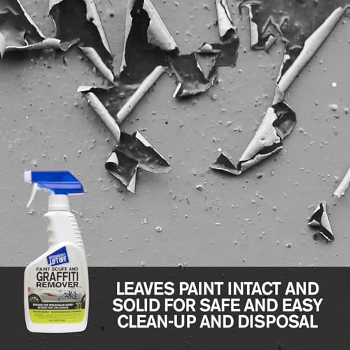 Motsenbocker’s Lift Off 45406-4PK 16-Ounce Paint Scuff and Graffiti Remover Easily Removes Paint Scuffs, Spray Paint, Acrylic from Multiple Surfaces Vehicles, Brick, Boats, Concrete, Pack of 4 , white - size: 16 Fl Oz (Pack of 4)