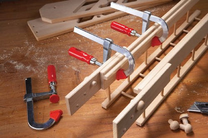 BESSEY LMU2.006, 6 In., Light Duty, U-Style bar Clamp - size: 6 In.