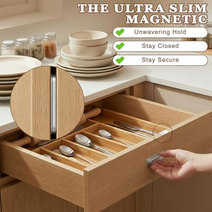 6 Pack Cabinet Magnetic Catch, Ultra Thin Door Catch
