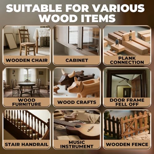 Wood Super Glue 60g, Thin Clear Liquid CA Glue for Woodworking Furniture - size: 2oz-thin