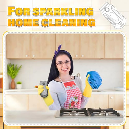 DIYSELF 2 Pack Paint Scraper Tool with 30 Razor Blades, Stove Top Cleaner Tools - color: Gray, size: 2 Pack