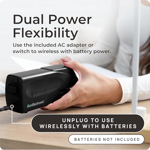 Electric Stapler Pro - Automatic Stapler for Desk or Office Use - color: Black
