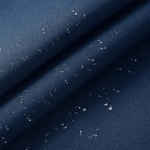 Waterproof Canvas Fabric 1200D Heavy Duty Outdoor Fabric 58" W 10 Yards - color: Blue, size: 10 Yards