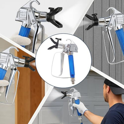 Airless Paint Sprayer Gun Kit 20PCS 3600 PSI with Reversible Tips - size: 14PCS Kit