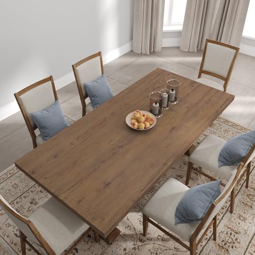 Boobest Extra Wide 48"x354" Dark Wood Contact Paper Brown Wood Vinyl - color: Brown, size: 48" x 354.3"