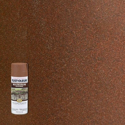 Rust-Oleum Stops Rust Multi-Color Textured Spray Paint, Rustic Umber - color: Rustic Umber, size: 12 Ounce (Pack of 1)