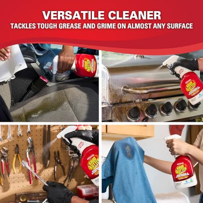 Krud Kutter Original Concentrated Cleaner Degreaser, 5 Gallon, Heavy Duty Multi Surface Cleaner for Grease, Oil and Tough Stains, Dilutable Formula for Commercial, Garage and Outdoor Use