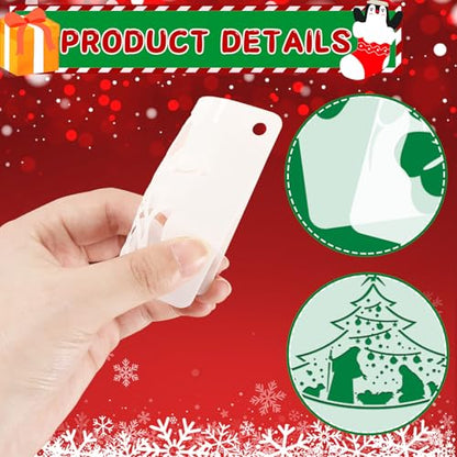 JULMELON 20Pcs Christmas Stencils Reusable, Nativity of Jesus for Painting - style: Jesus Stencils