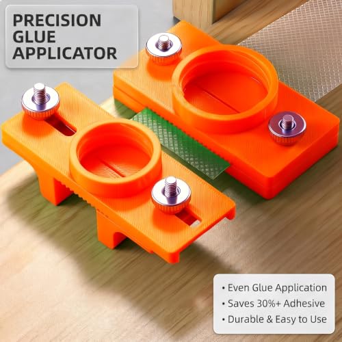 Edge Banding Glue Tool for Wood Trim, 10-22mm Adjustable Width Roller (C) - size: Complete Edge-Banding Gel Kit