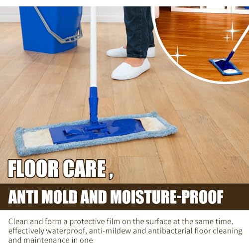 3Pcs Beeswax Spray Furniture Polish, Original Natural Beeswax Care Spray, Wood Cleaner, Wood Floor Polish for Living Room,Kitchen,Wooden Furniture Floors(120ml+Sponge+Cloth)