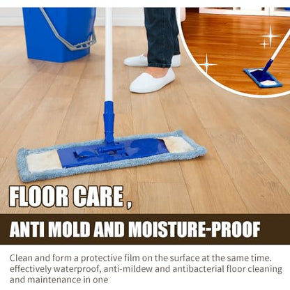 3Pcs Beeswax Spray Furniture Polish, Original Natural Beeswax Care Spray, Wood Cleaner, Wood Floor Polish for Living Room,Kitchen,Wooden Furniture Floors(120ml+Sponge+Cloth)