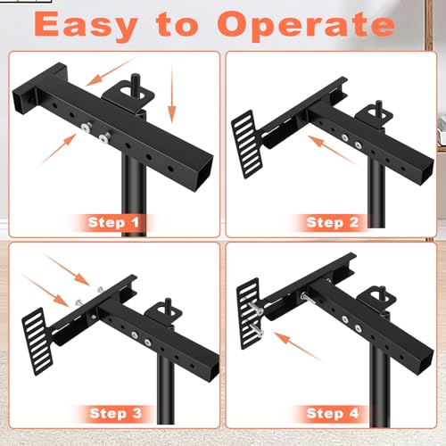 2 Pack Adjustable Headboard Brackets | Universal Headboard Brackets