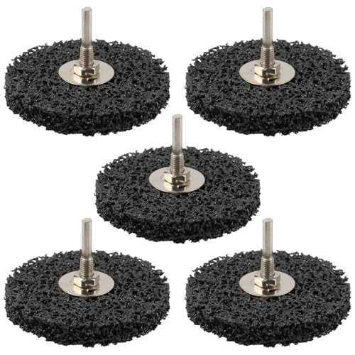 ZORUNNA 5Pcs 4" Paint Stripping Disc, Paint and Rust Stripper Wheel Drill - color: 5 Pcs