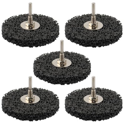 ZORUNNA 5Pcs 4" Paint Stripping Disc, Paint and Rust Stripper Wheel Drill - color: 5 Pcs